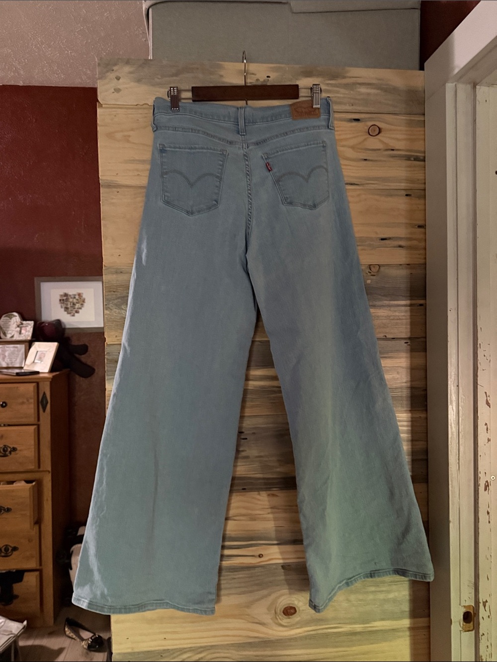 Levi's Light Blue Wide-Leg Women's Jeans